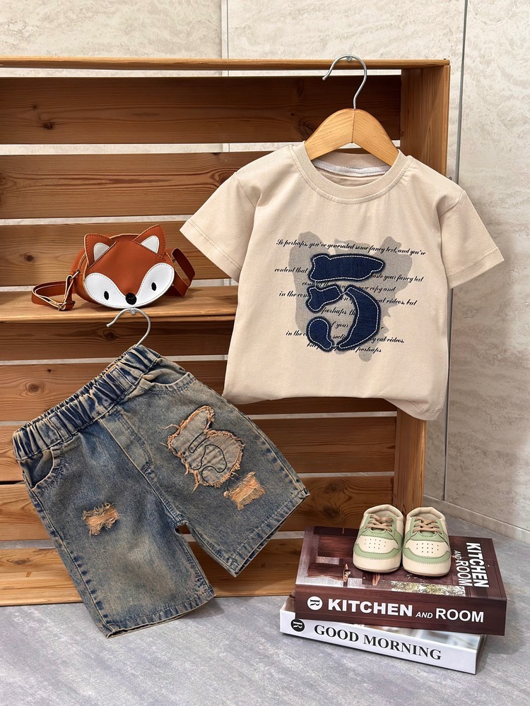 تیشرت شلوارک اسپرت🧒🏻✨️👀